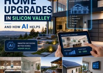 Silicon Valley home upgrades shown with AI tools for smarter remodeling decisions and added value