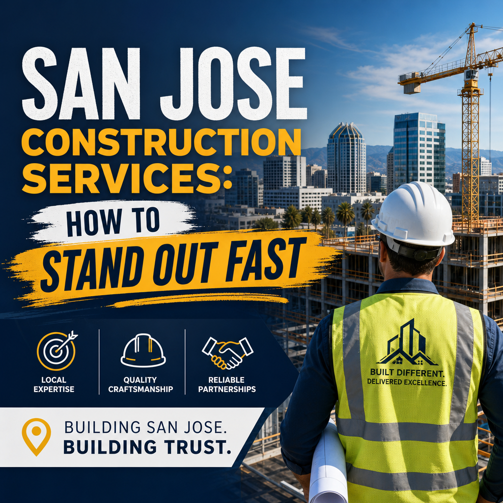 Construction crew with San Jose skyline, highlighting fast, reliable local building services
