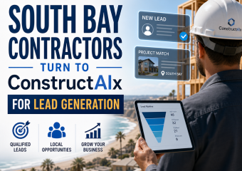 South Bay contractors using ConstructAIx for qualified lead generation and business growth