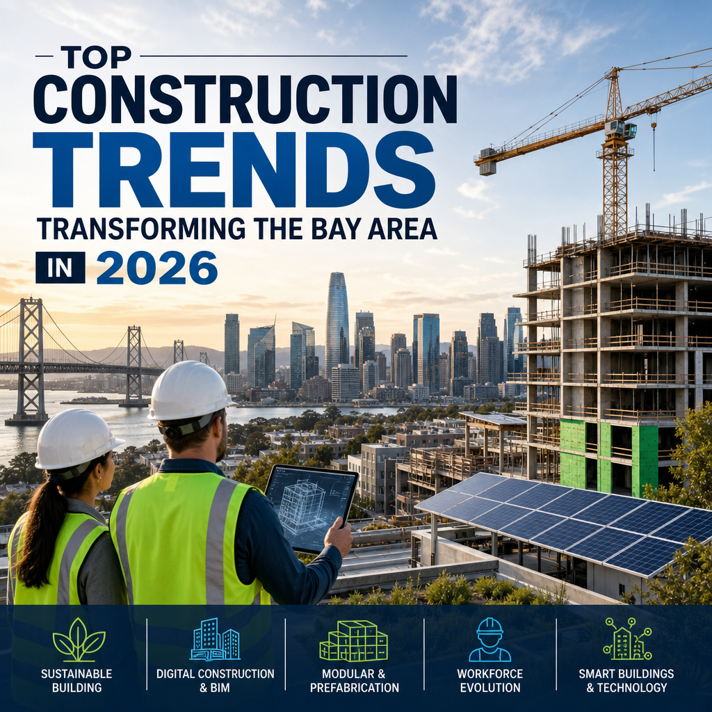 Bay Area construction trends in 2026: sustainable, modular, digital, and smart building innovations
